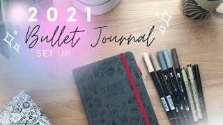 2021 Bullet Journal Set Up