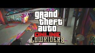 INSIDE OF BENNYS ORIGINAL MOTORWORKS (FIRST PERSON) - GTA ONLINE LOW RIDER DLC