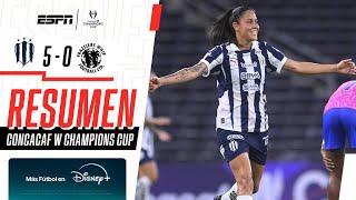 RESUMEN | Rayadas 5-0 Frazsiers Whip | CONCACAF W Champions Cup