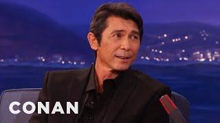 Lou Diamond Phillips' Dead-On Antonio Banderas Impression | CONAN on TBS