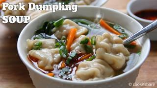 Dumpling Delight: Pork Dumpling Soup for Cozy Evenings!