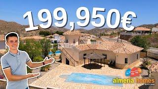 RESERVED! Property for sale in Almeria | 4 bedroom villa in Arboleas | Villa Breeze - AH13774