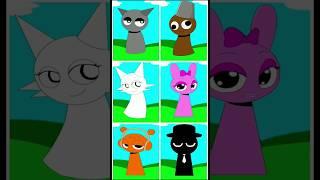 Sprunki Incredibox Transformation | Sprunk Incredibox Animation. #incredibox #sprunki #cartoon