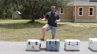 Small Cooler Challenge, Kong 25 vs Lifetime 28 vs Blue Coolers 30Qt, Summer 2020, Ice Retention Test