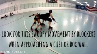 CHAYA SKATES - Ana Cheng - "The Dip" - Roller Derby Drill