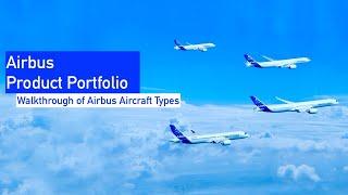 Airbus: All Airbus Aircraft Types/ Airbus Family (2021)