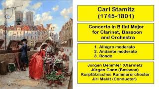 Carl Stamitz (1745-1801) - Concerto in B flat Major for Clarinet, Bassoon and Orchestra