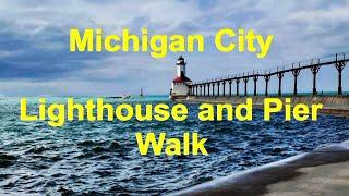 Visting the Michigan City Lighthouse and Pier with mobility impairment