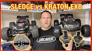 Sledge VS Kraton EXB the Teardown!!