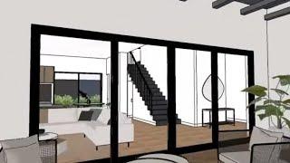 Modern Houses 3d WalkThrough Top Amazing best Interiors Beast Bgm TK Creations Design Shorts Videos