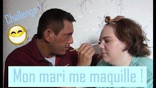 Mon mari me maquille ! Challenge makeup