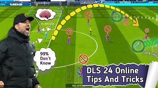 How To Win Every Online Matches in Dream League Soccer 2024 | Secret Tricks | DLS 24 Online Tips