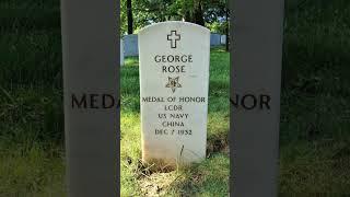 Lieutenant Commander George Rose U.S. Navy Medal of Honor Grave