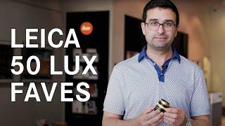 Leica 50mm Summilux M Lens Favorites