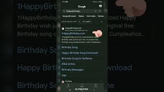 How to Create yourself name birth day Song from #1happybirthday #capcut #android #tech  #instagram