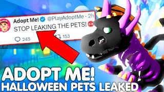 ALL HALLOWEEN PETS JUST GOT LEAKED…(ADOPT ME IS ANGRY!) UPDATE GOT DELAYED! ROBLOX