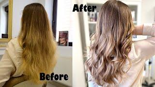 Hair toning with PRAVANA-Express Tones