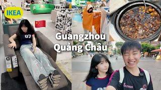 [China Vlog] Đón Trung thu tại Quảng Châu: ăn Taco, bánh rán, thăm tháp Quảng Châu, đi IKEA,… 