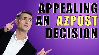 Can You Appeal an AZPOST Decision?