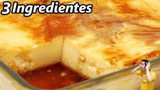 EL POSTRE MAS RICO Y FÁCIL en MINUTOS ( SOLO 3 INGREDIENTES) SIN GLUTEN Receta # 647