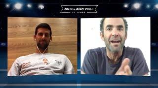 CHAMPIONS CHAT | Pete Sampras & Novak Djokovic