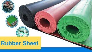 rubber sheet workshop production