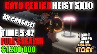 Cayo Perico Heist (SOLO) Speedrun on Console - GTA Online