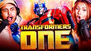 TRANSFORMERS ONE (2024) MOVIE REACTION - SUCH A REFRESHING ADVENTURE! - FIRST TIME WATCHING - REVIEW