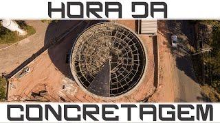 MoviDrone Apresenta: Serviço de Concretagem da Caixa D'água Sabesp realizado pela Jofege