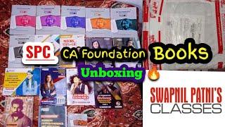 SPC CA Foundation Books Unboxing  || #icai #cafoundation #aslamparwez  #spc