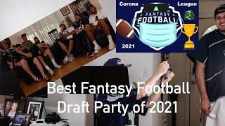 Best Fantasy Football Draft Party of 2021