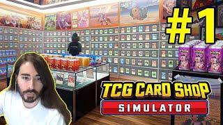 TCG CARD SHOP SIMULATOR | MoistCr1tiKal | Part 1