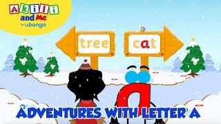 Adventures with letter A | Akili & Me #funlearning #alphabet #kidslearning