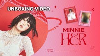 MINNIE [ HER ] Unboxing｜여자아이들 민니 앨범깡 #GIDLE #MINNIE #HER #여자아이들 #민니