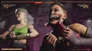 Mortal Kombat 1 Mileena & Sonya vs Nitara & Ferra