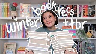 winter book recommendations + my tbr️ bookmas day 4