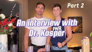 Making a delicious￼ protein shake with the handsome doctor Kasper️ Follow my Instagram #gay #cute