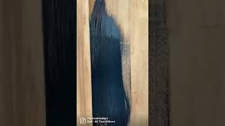 How To Get Rid Of Brush Stroke When Painting - #shorts #furnitureflip #furniture #upcycling #diy