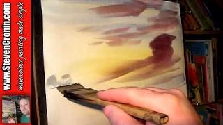 Sutton Park Watercolour Landscape Painting Demonstration Part 1 of 2