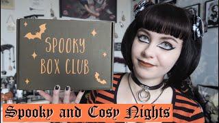 SPOOKY BOX CLUB UNBOXING - BOX 70 - AUTUMN NIGHTS SPOOKY AND COSY