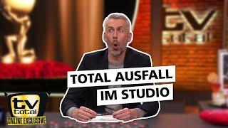 "Fällt mir gleich was auf den Kopf?" - Abbruch im Studio | TV total