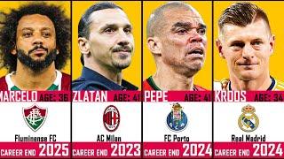 GOODBYE- Best Football Players Who Have Retired.  (1947-2025) | Soccer