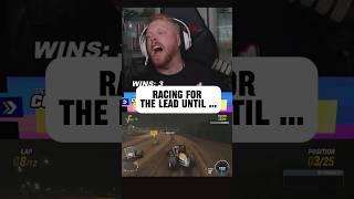 Racing for the lead until… #shorts #worldofoutlaws #sprintcar