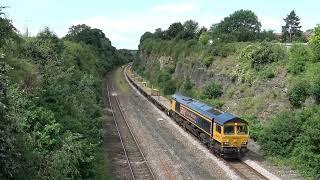 GBRf Charity Railtours 66782 ~ 6G79 Healey Mills to Doncaster Up Decoy 25/07/2023