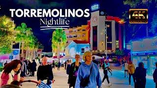 TORREMOLINOS, Spain NIGHTLIFE  -  EXPLORE IT LIKE A LOCAL - Costa Del Sol [4k]