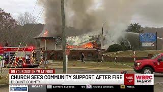 Blount Co. church sees community support after fire