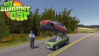 RACE SATSUMA MOD - BETTER THAN TURBO? - My Summer Car (Mod) #207 | Radex