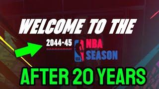 What happens after 20 years of MyCareer (2044) - NBA 2K25