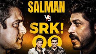 SALMAN KHAN Vs Shahrukh Khan | Biggest Fight Of Bollywood | SRK Vs Salman Khan | Salman Vs SRK