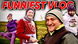 The Funniest Golf Course Vlog on YOUTUBE | Christmas Special